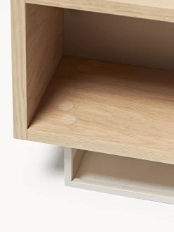 Perchero de pared de madera Larsen