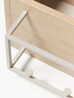 Perchero de pared de madera Larsen