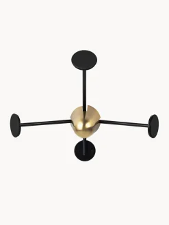 Perchero de pared de metal Matégot