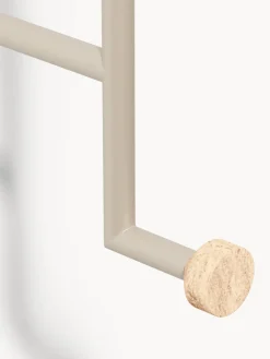 Perchero de pared de travertino Disa