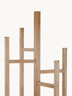 Perchero de pie de madera de roble Eigen