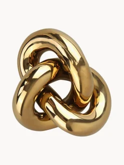 Pieza decorativa artesanal Knot, 6 cm