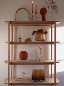 Pieza decorativa artesanal Woody Bird