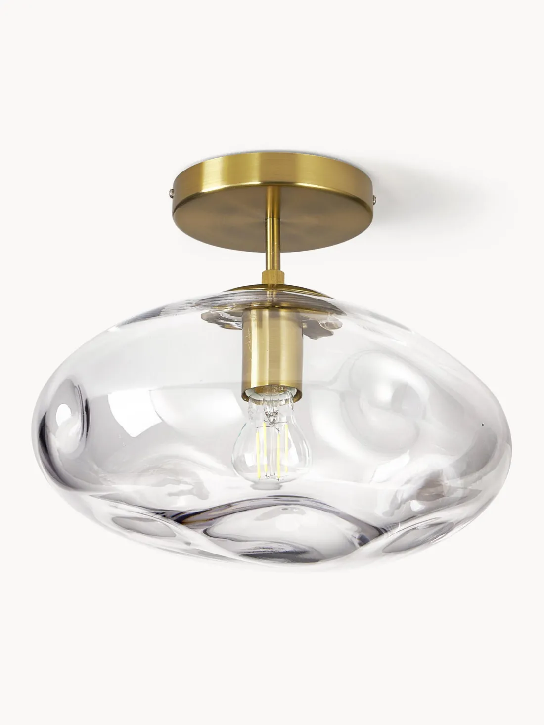 Plafón de vidrio Amora