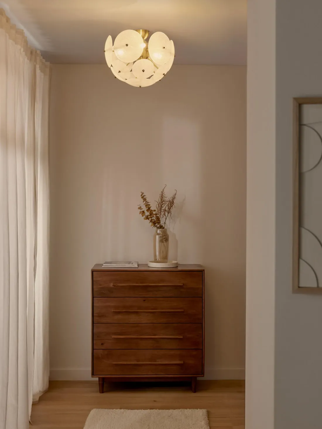 Plafón de vidrio Mireille