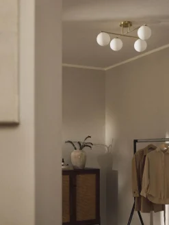 Plafón de vidrio opalino Atlanta