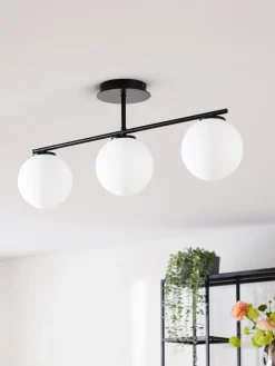 Plafón de vidrio opalino Atlanta