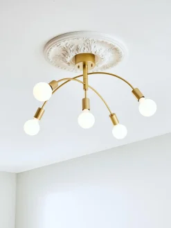 Plafón grande de metal Cygnus