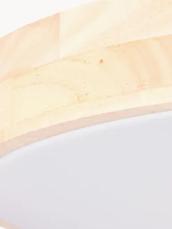 Plafón LED de madera Slimline, con mando a distancia