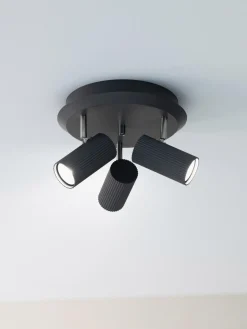 Plafón pequeño de metal Costilla