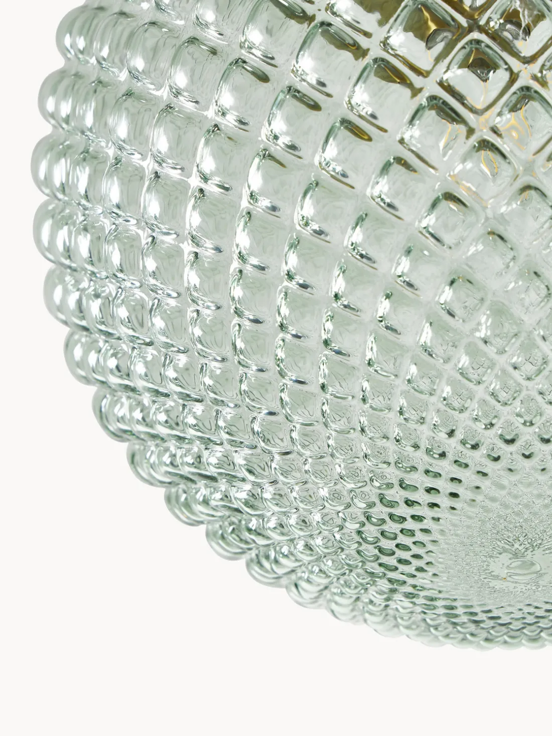 Plafón pequeño de vidrio Lorna