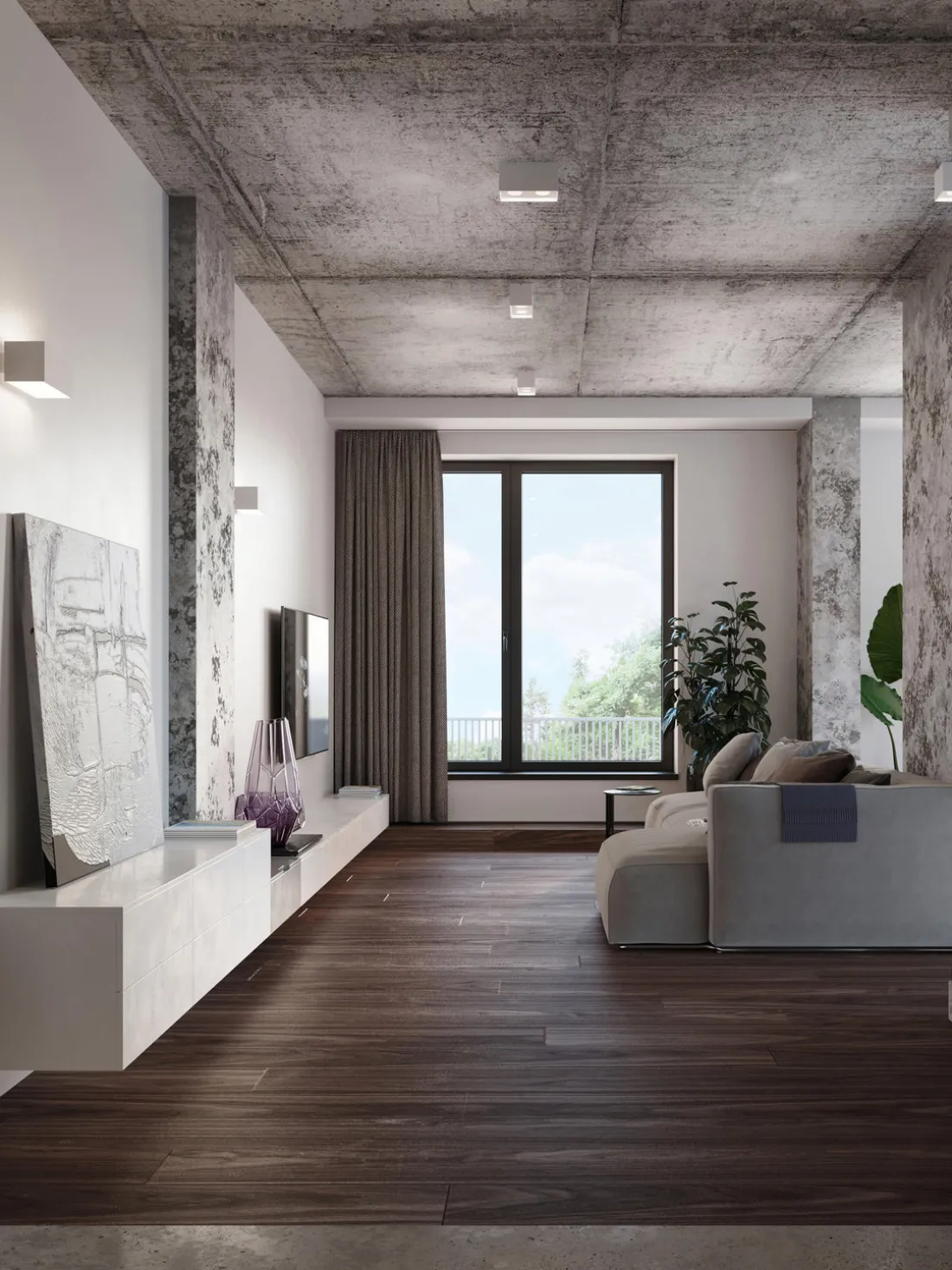 Plafón pequeño Geo