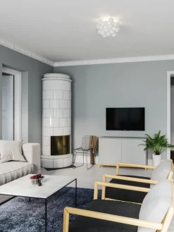 Plafón soplado LED Gross