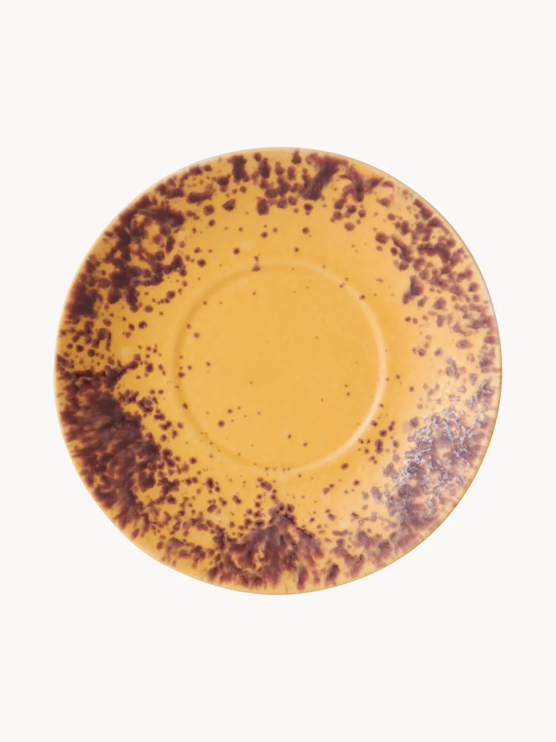 Platitos artesanales de gres 70's, 4 uds.