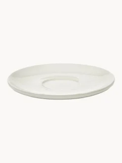 Platitos espresso de porcelana con esmalte reactivo Zuma, 2 uds.