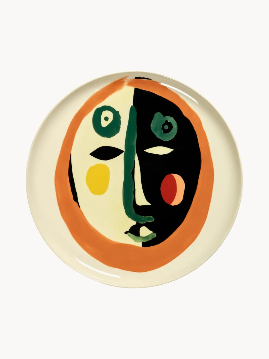 Plato con esmalte reactivo Feast