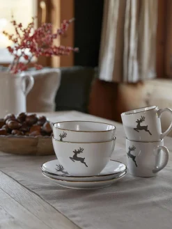 Plato postre artesanal Grauer Hirsch