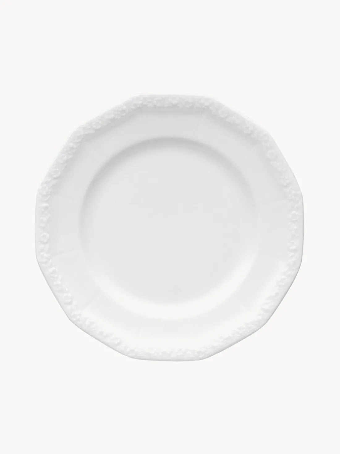 Plato postre de porcelana Maria