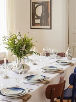 Platos de tarta de porcelana Koppel, 4 uds.