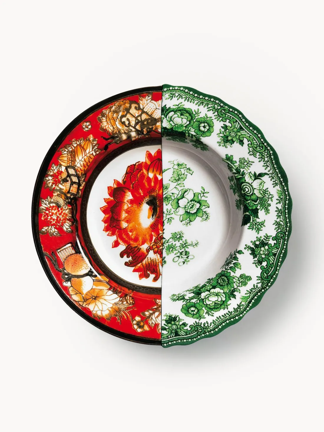 Platos hondos artesanales Hybrid, 2 uds.