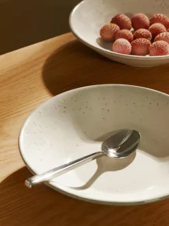 Platos hondos artesanales Nordic Sand, 4 uds.