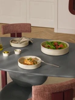 Platos hondos artesanales Lowri, 4 uds.