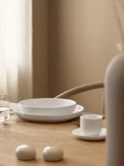 Platos hondos de porcelana Nessa, 4 uds.