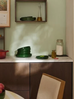 Platos hondos de porcelana Nessa, 4 uds.