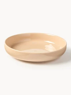 Platos hondos de porcelana Nessa, 4 uds.