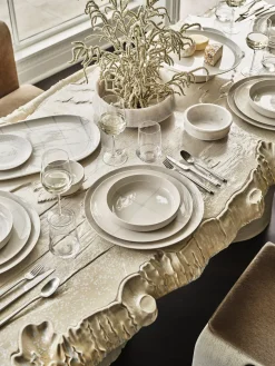 Platos hondos de porcelana con esmalte reactivo Zuma, 2 uds.