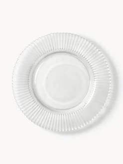 Platos llanos con relieves Effie, 4 uds.