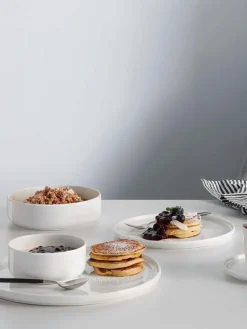 Platos llanos de porcelana Oco, 6 uds.