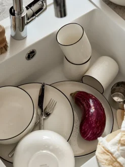 Platos llanos de porcelana Facile, 2 uds.