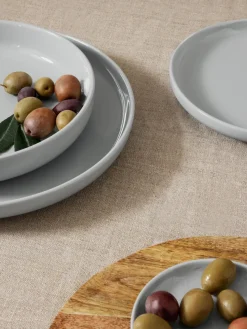 Platos llanos de porcelana Nessa, 4 uds.