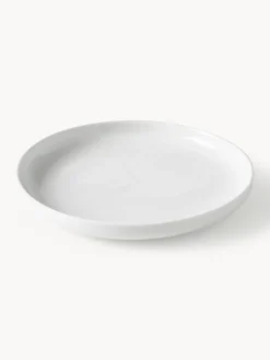 Platos llanos de porcelana Nessa, 4 uds.