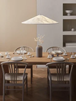 Platos llanos de porcelana Nessa, 4 uds.