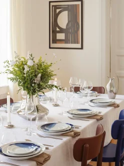 Platos llanos de porcelana Koppel, 4 uds.