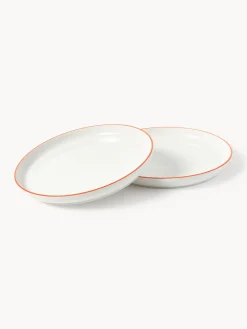 Platos llanos de porcelana Facile, 2 uds.