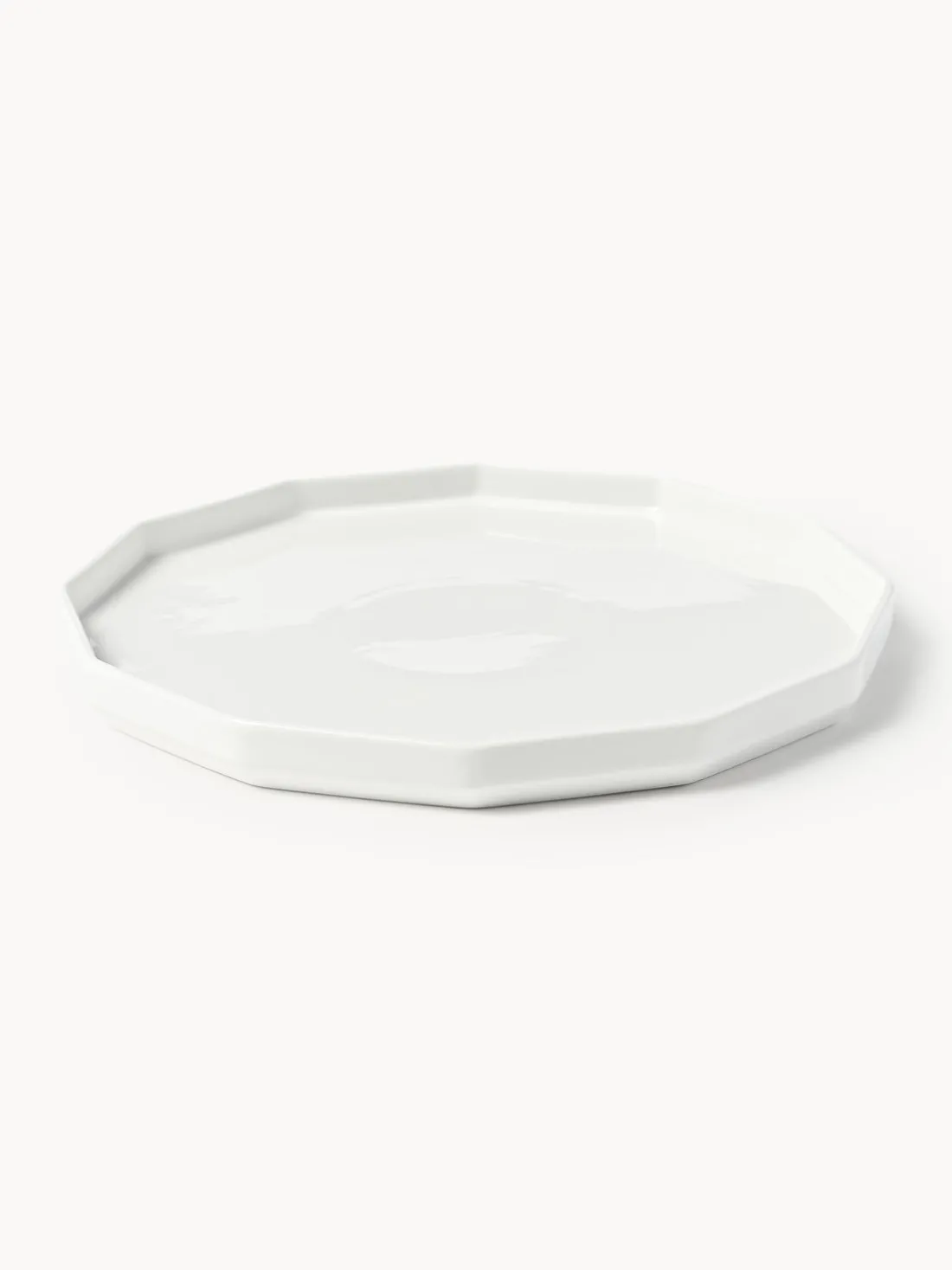 Platos llanos de porcelana Angoli, 4 uds.