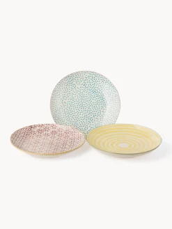 Platos pastel artesanales Holly, 3 uds.