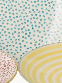 Platos pastel artesanales Holly, 3 uds.