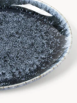 Platos postre artesanales en forma orgánica Macey, 4 uds