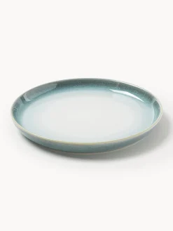 Platos postre con esmalte reactivo Havana, 4 uds.