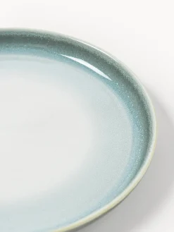 Platos postre con esmalte reactivo Havana, 4 uds.