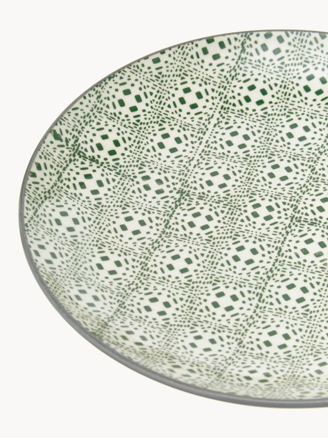 Platos postre de colores Karine, 4 uds.