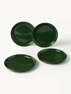 Platos postre de porcelana Nessa, 4 uds.