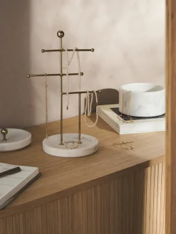 Porta joyas de mármol Selina