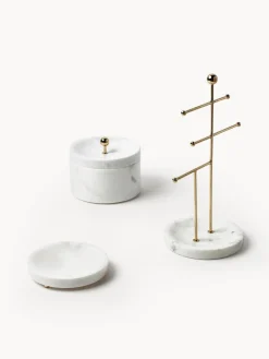 Porta joyas de mármol Selina