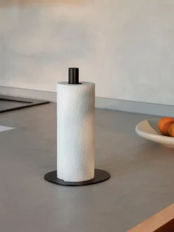 Portarrollos de cocina de metal artesanal Ivana