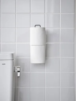 Portarrollos de pared con gancho adhesivo Tower